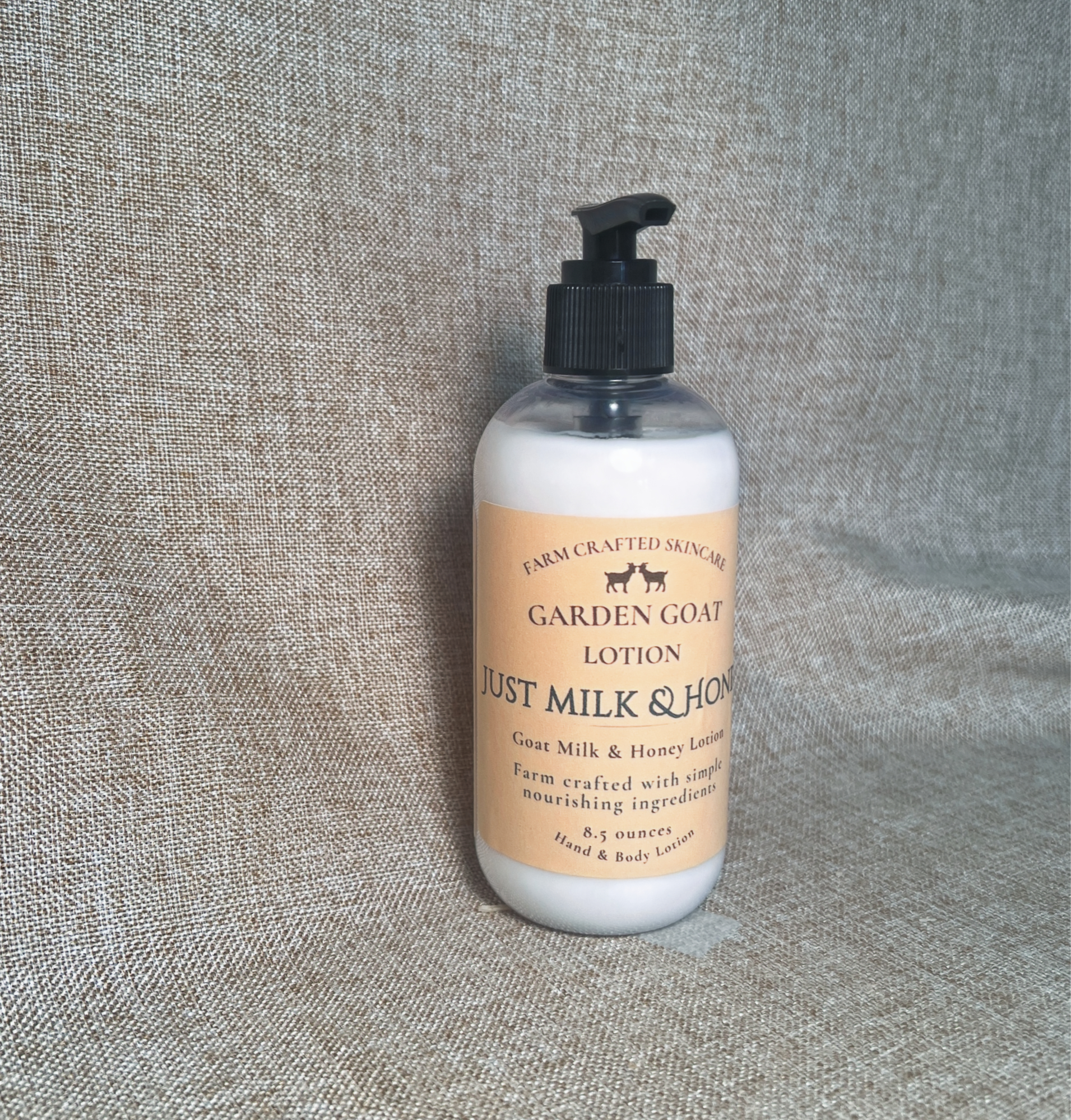 8 ounce Goat Milk & Honey Lotion