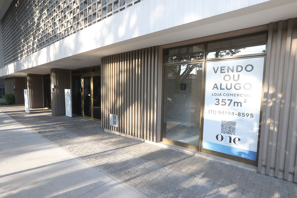Apenas 20% dos espaços comerciais em fachadas ativas estão desocupados em São Paulo. 