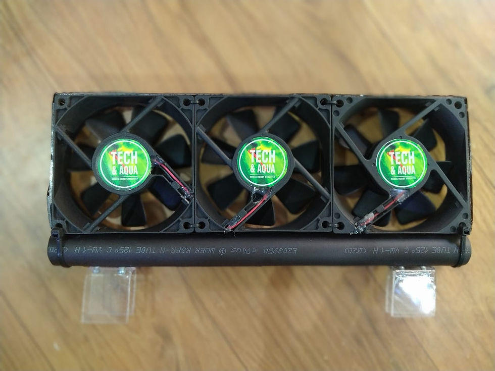 Techand Aqua aquarium fan 3 set high speed