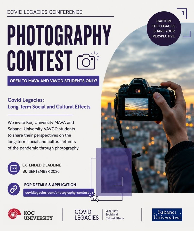 Covid Legacies Photography Contest poster