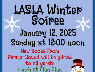 Fall Social is now Winter Soiree!