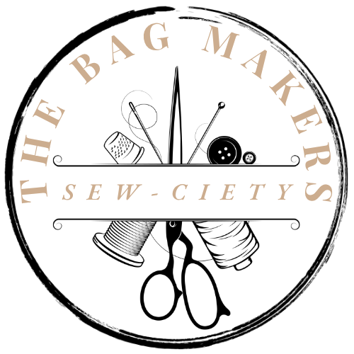 Bag Makers Sew-Ciety logo – community-focused YouTube channel for learning bag making through tutorials and sew-alongs