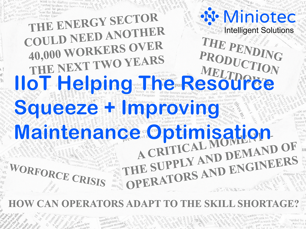 Improving Maintenance Productivity, Even During a Resource Squeeze - Miniotec