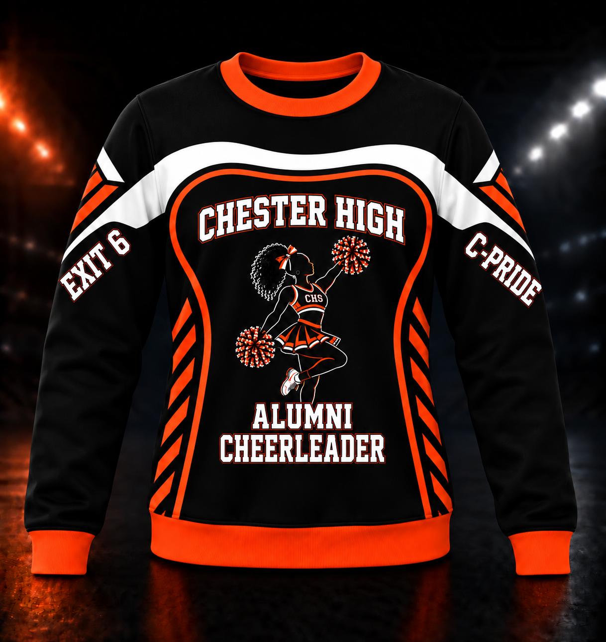 Chester High Alumni Cheerleader Sweatshirt