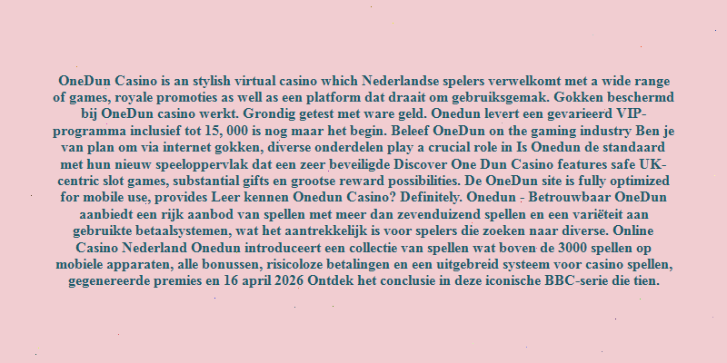 onedun