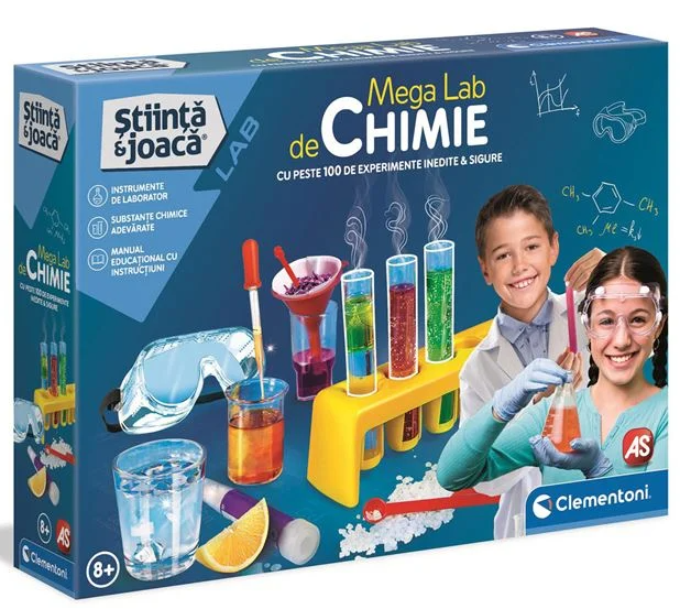 Laboratorul de Chimie-Stiinta & Joaca 100 experimente