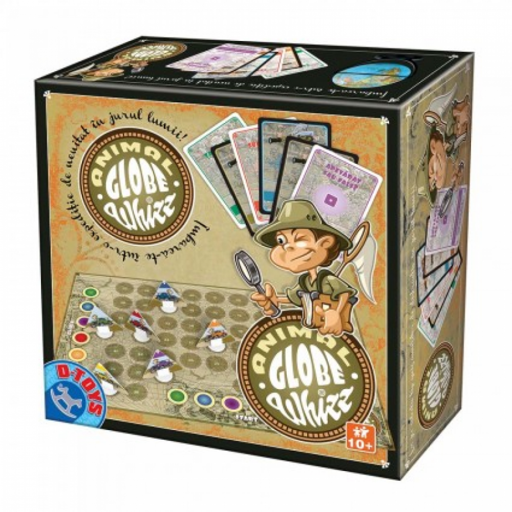 Joc educativ de societate Globe Whizz D-Toys