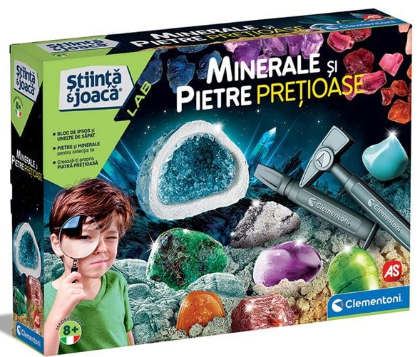 Laborator Educational pentru descoperirea pietrelor - Clementoni
