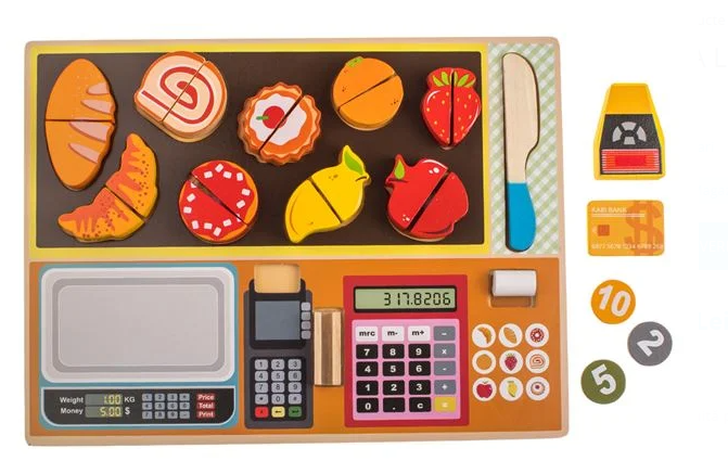 PUZZLE TAVA LEMN 30X22-9FRUCTE