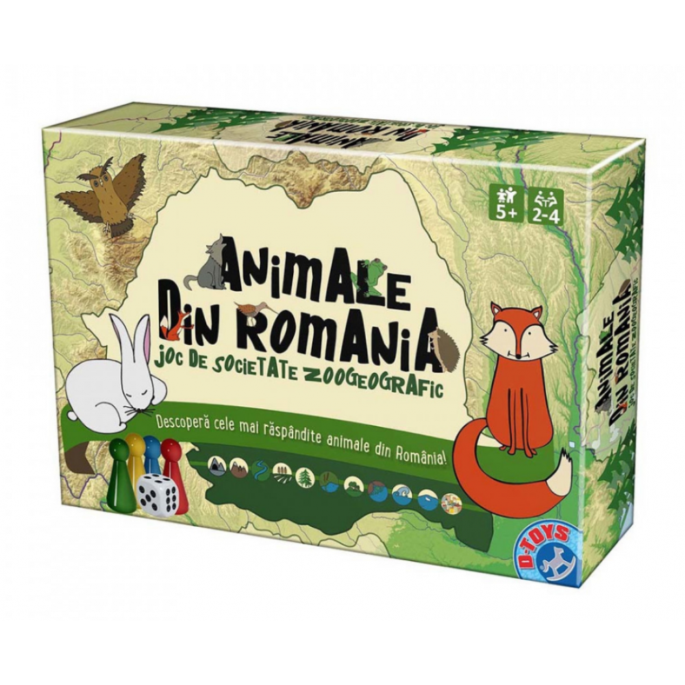 Animale din Romania - Joc de societate