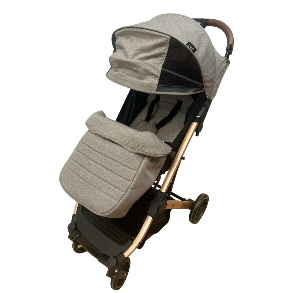 Carucior pentru copii, Sport, Tip Troller C9, Crem