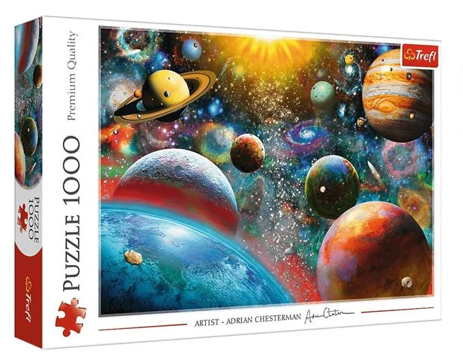 Puzzle Spatiu & Planete (1000 de piese) -Trefl