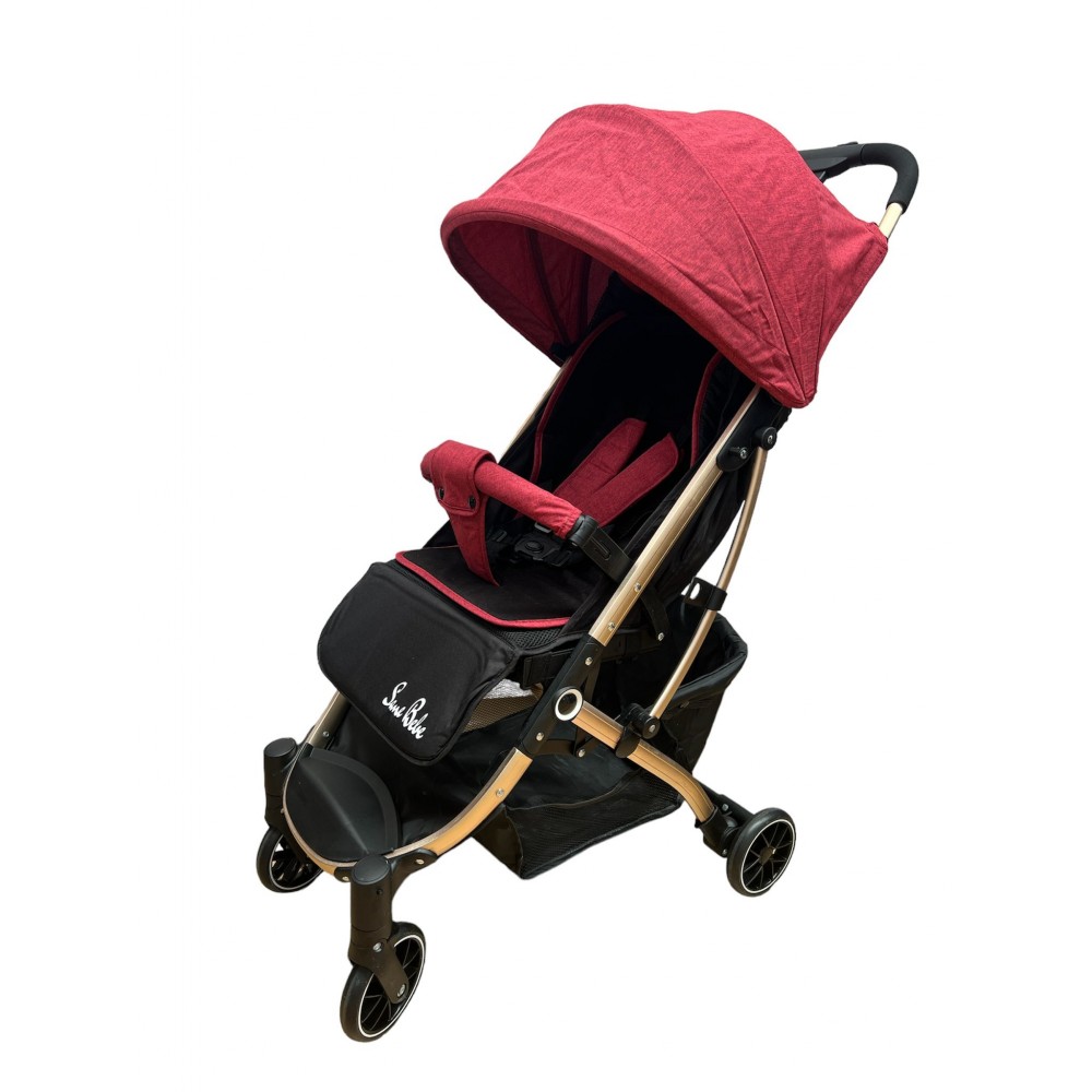 Carucior Copii, Tip Sport cu Pozitie de Somn, 661 Rosu