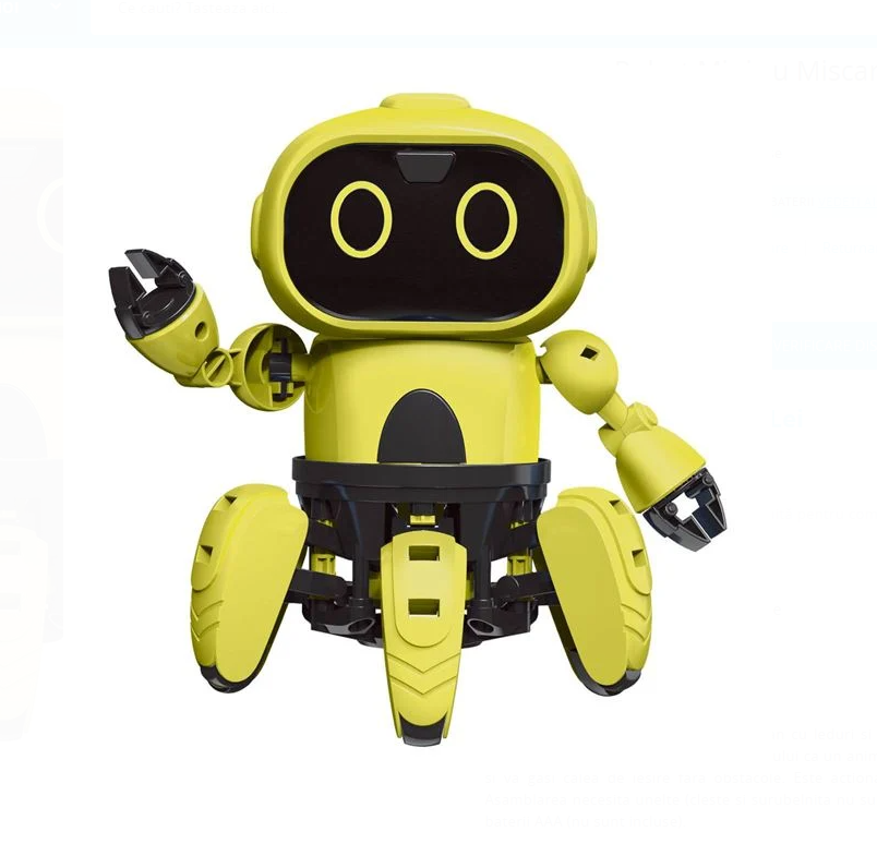 Robot Mini cu Miscare & Sunet si ecran cu leduri