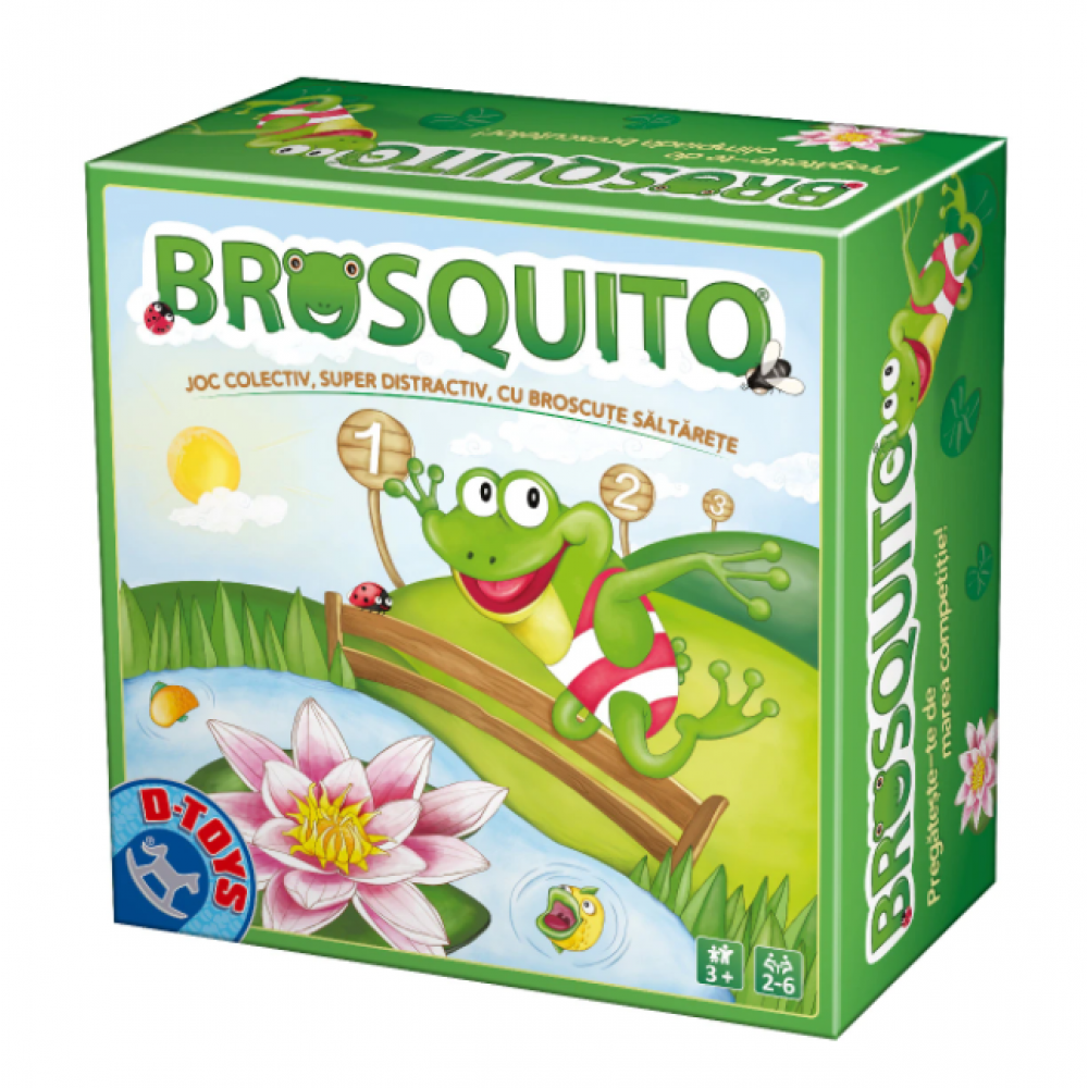 Joc D-Toys - Brosquito,Broscutele saltarete