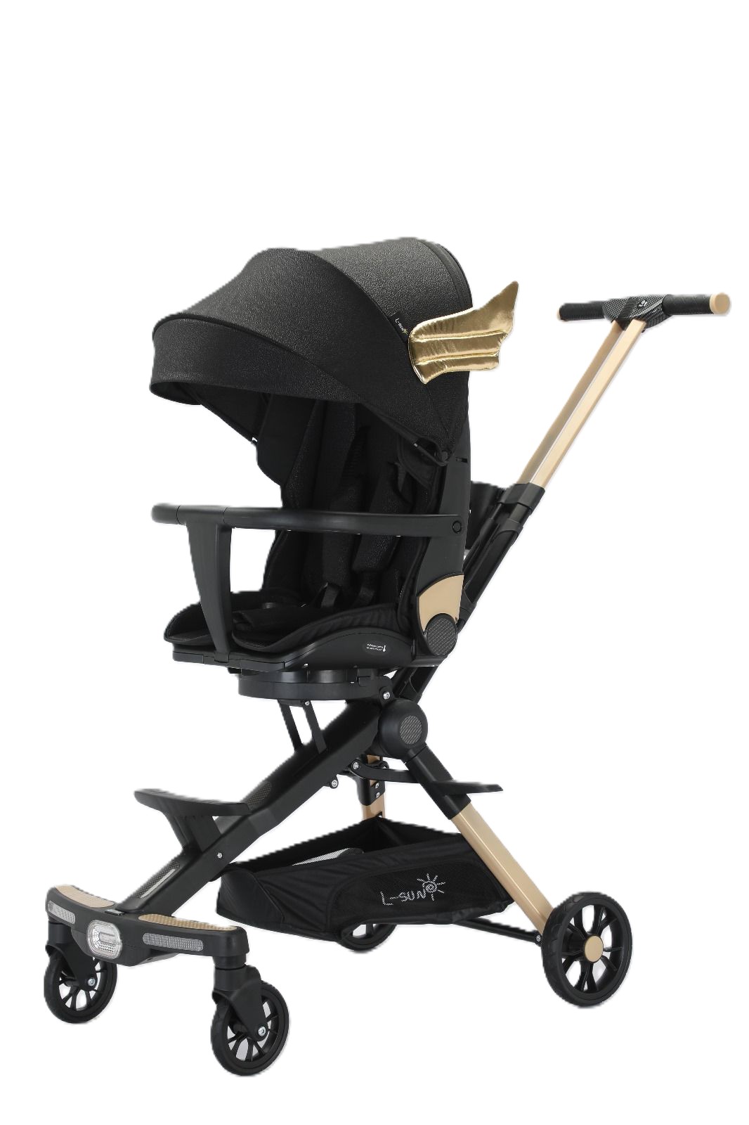 Carucior sport Compatibil Avion,scaun reversibil, pliabil compact,tip troller