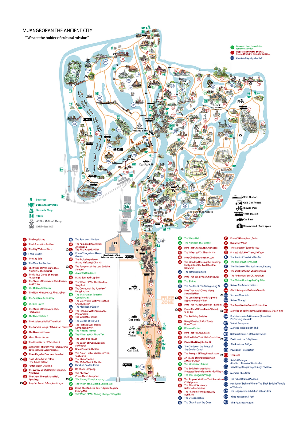 Thumbnail: 🏰 Tickets | Bangkok:World Largest Open Air Museum: Ancient City & Erawan Museum