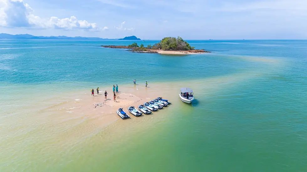 Thumbnail: 🌊🚤 Joint Tour |  Phuket : 4-Hours to 9 Islands Jet Ski Safari