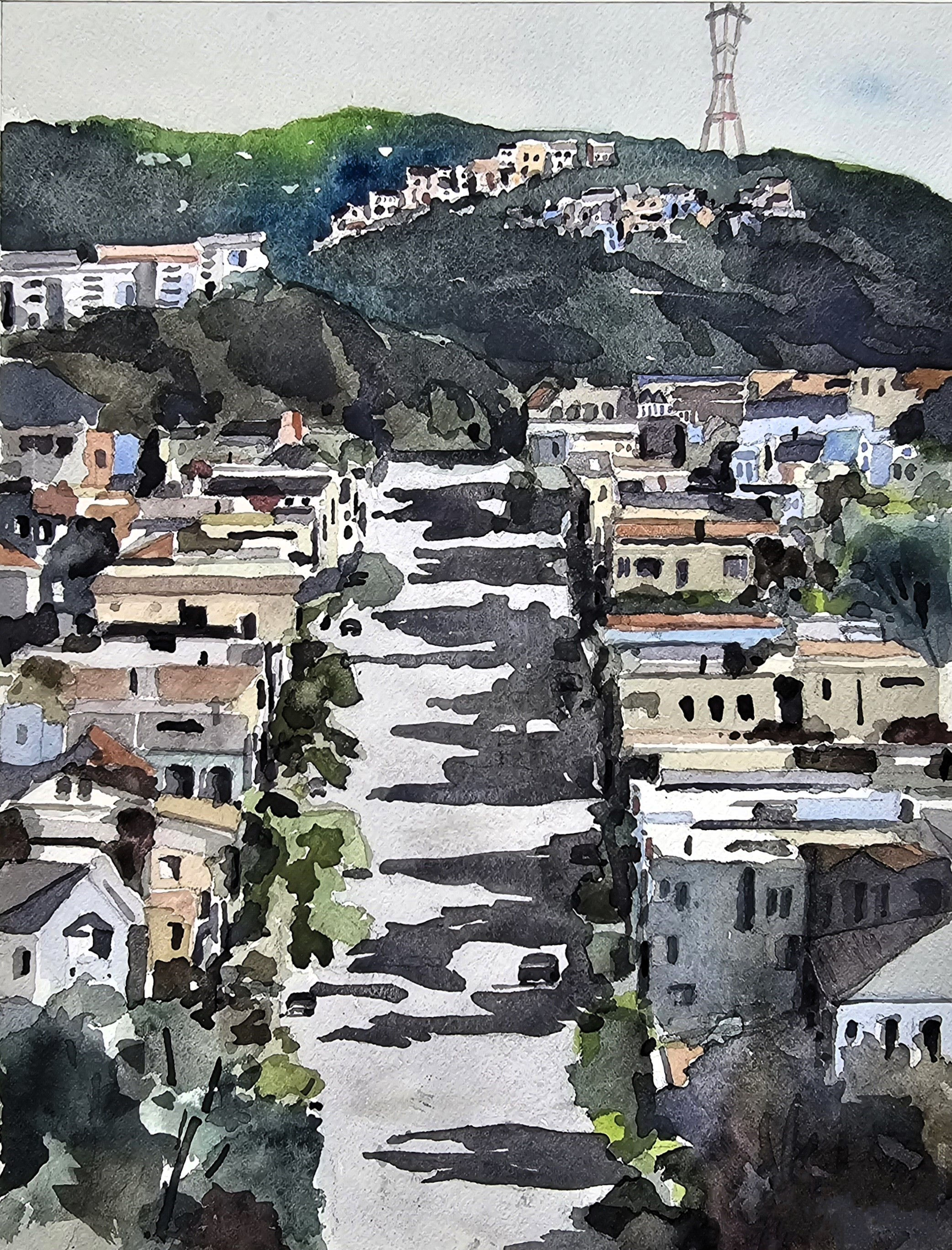 Moraga Street - Eastward