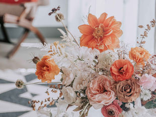 Boho Wedding Floral Arrangement