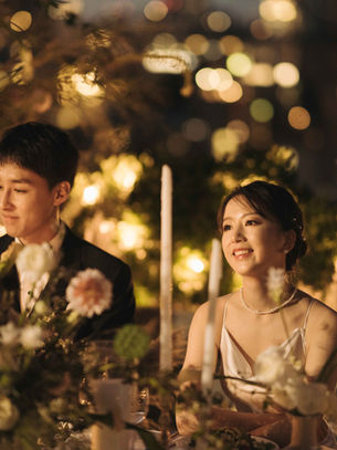 城市上空的野趣婚礼