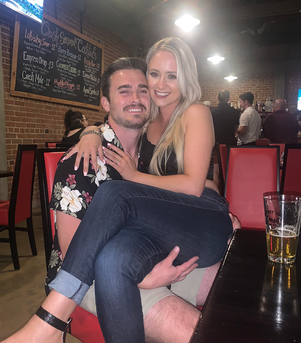 Jay and Kaylee having fun