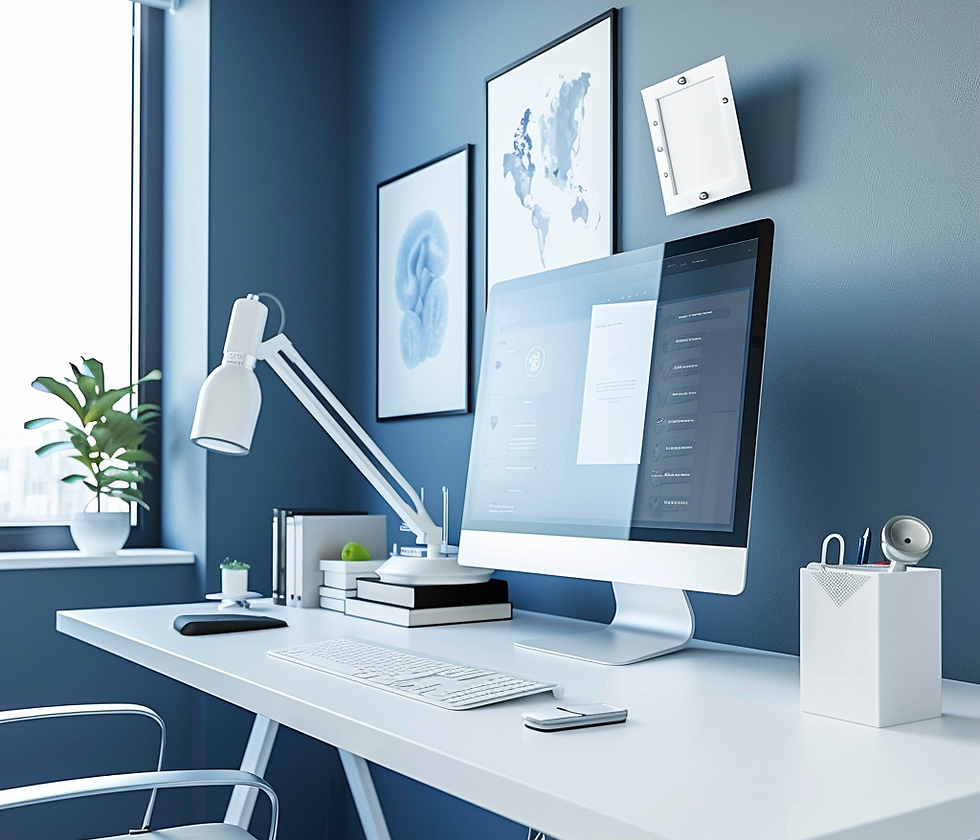 Home office setup