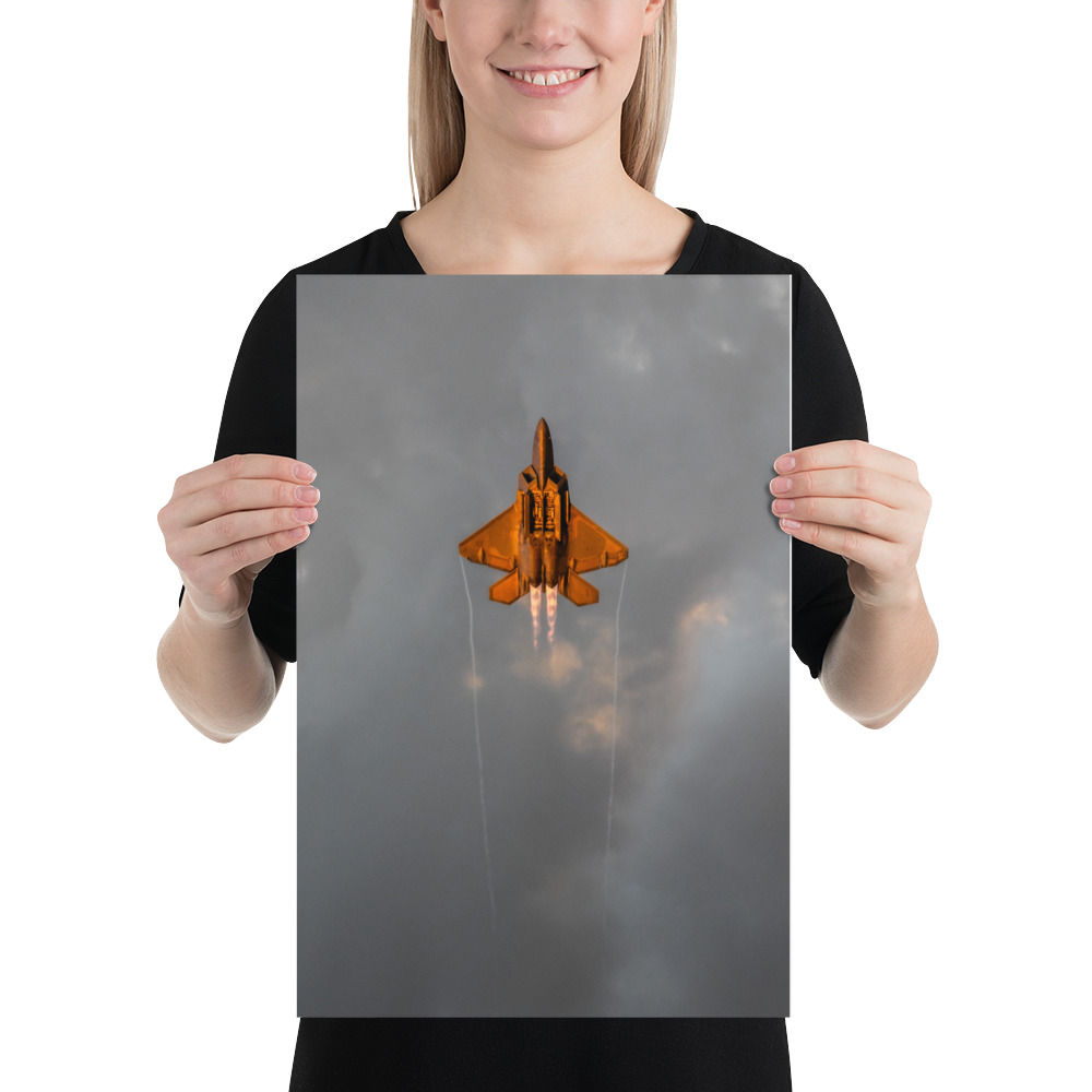F22 Raptor Bomb Bay Print