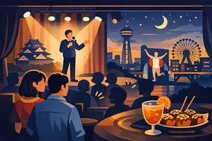 Late Evening Comedy Plans in Osaka That Work
