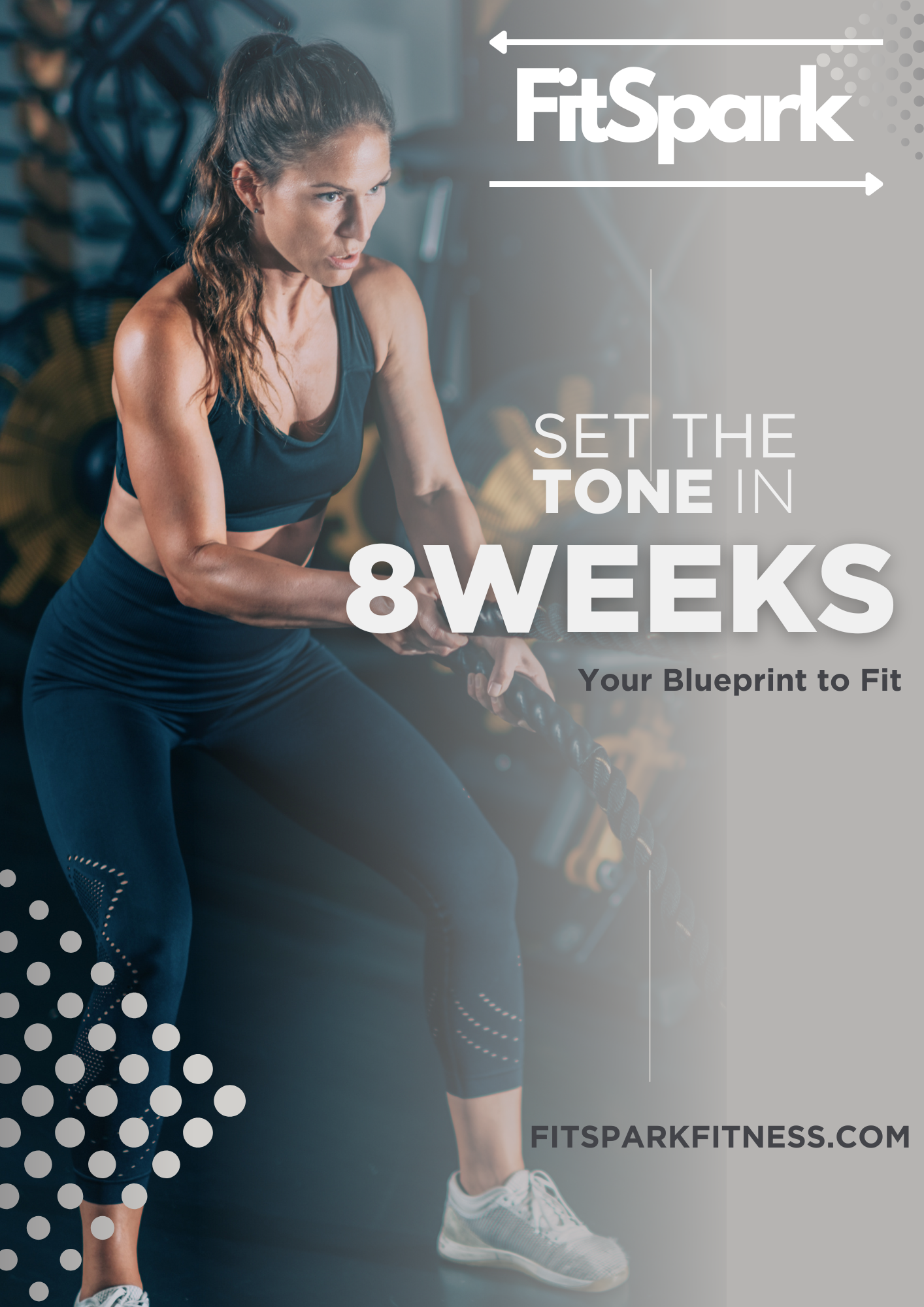 cover of an 8 week fitness program