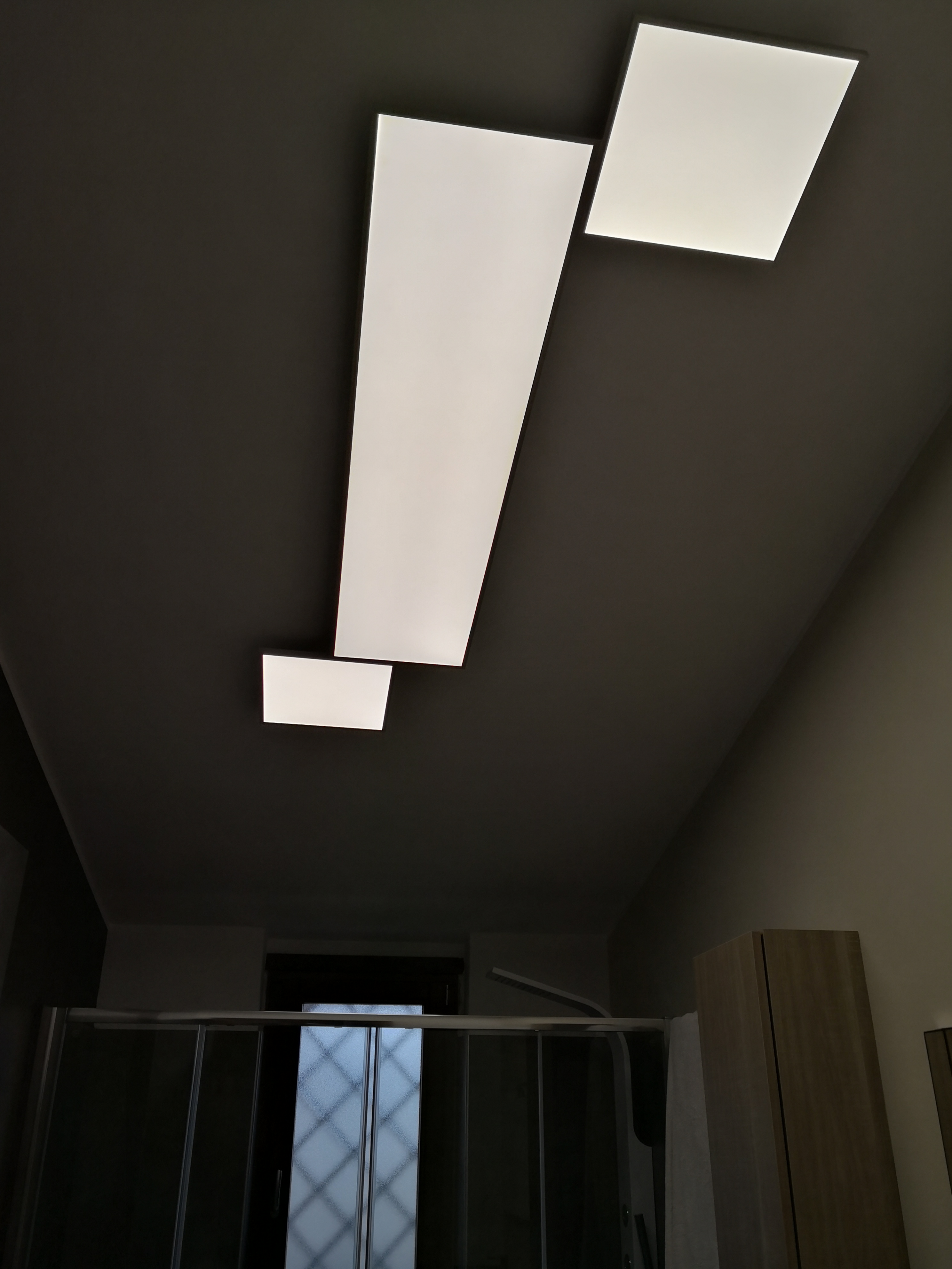 cartongesso e luci a led