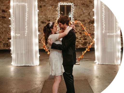 Private Last Dance at a Wedding