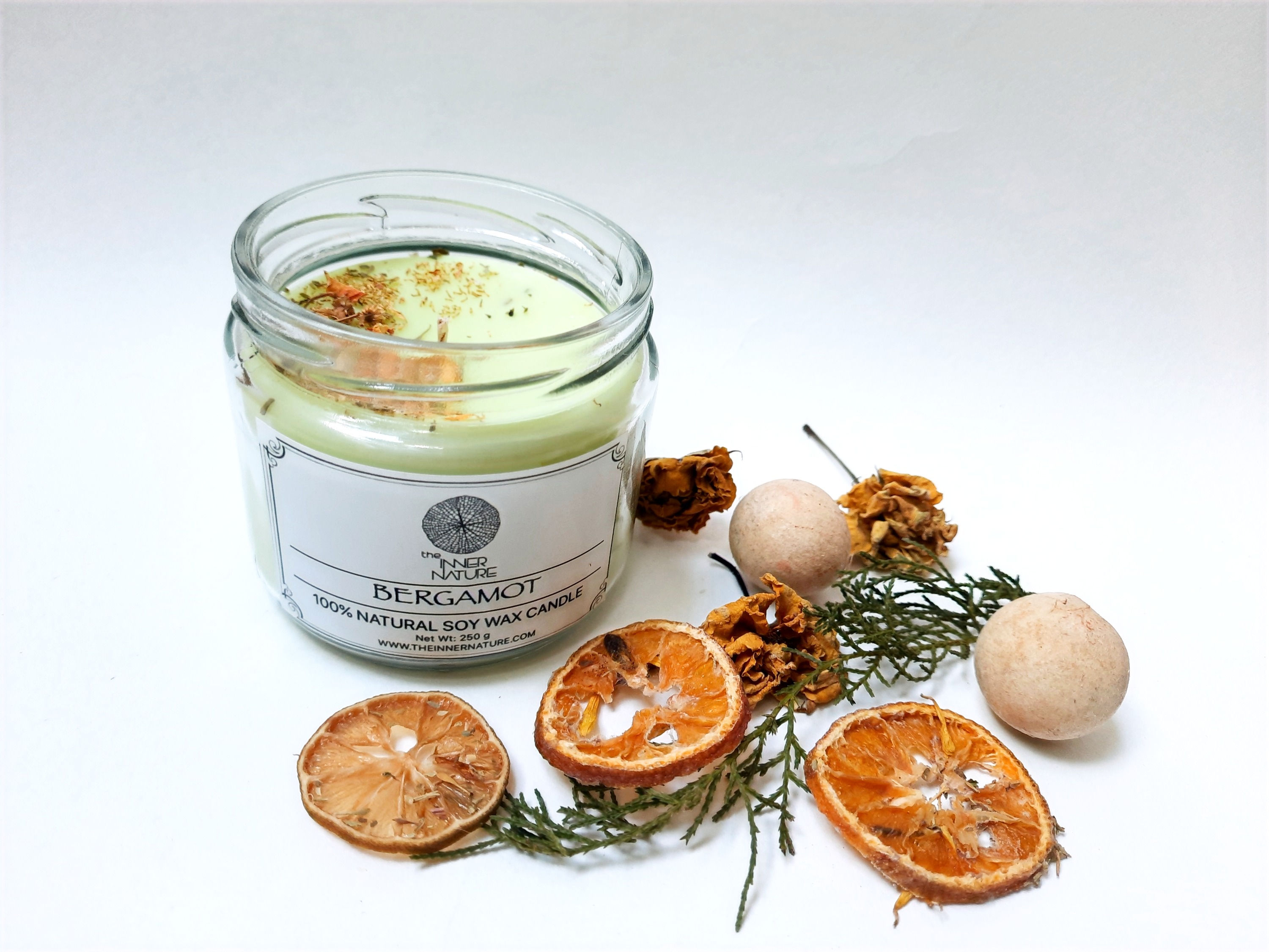 Bergamot Soy Wax Candle