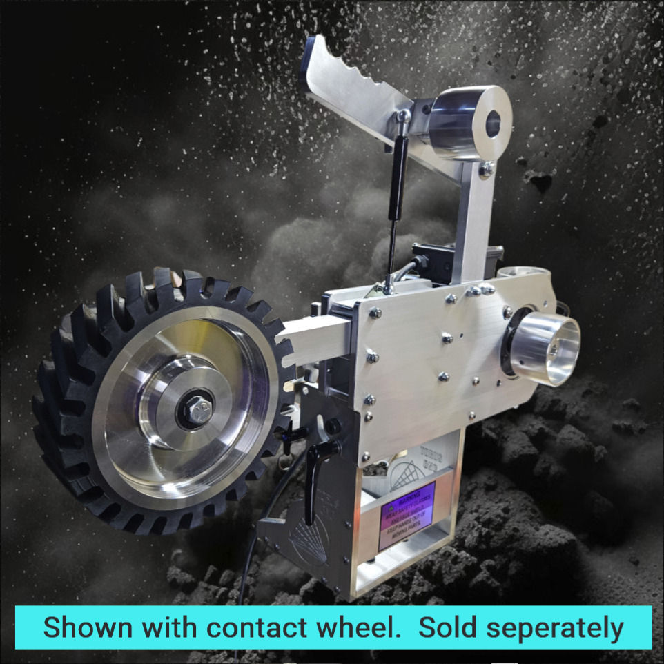 Thumbnail: M-90-AL -  2 x 72 - Tilting Belt Grinder - fully assembled