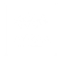 Logotipo em branco da Ayraa Eco Friendly