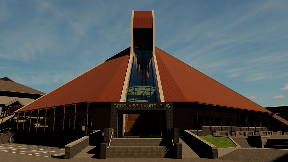 Gereja St. Laurentius Bandung (Front)