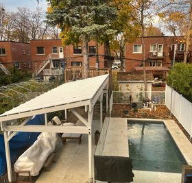 Eco-Construction Projects Inc. remodeling brickwork electric fireplace basement renovation