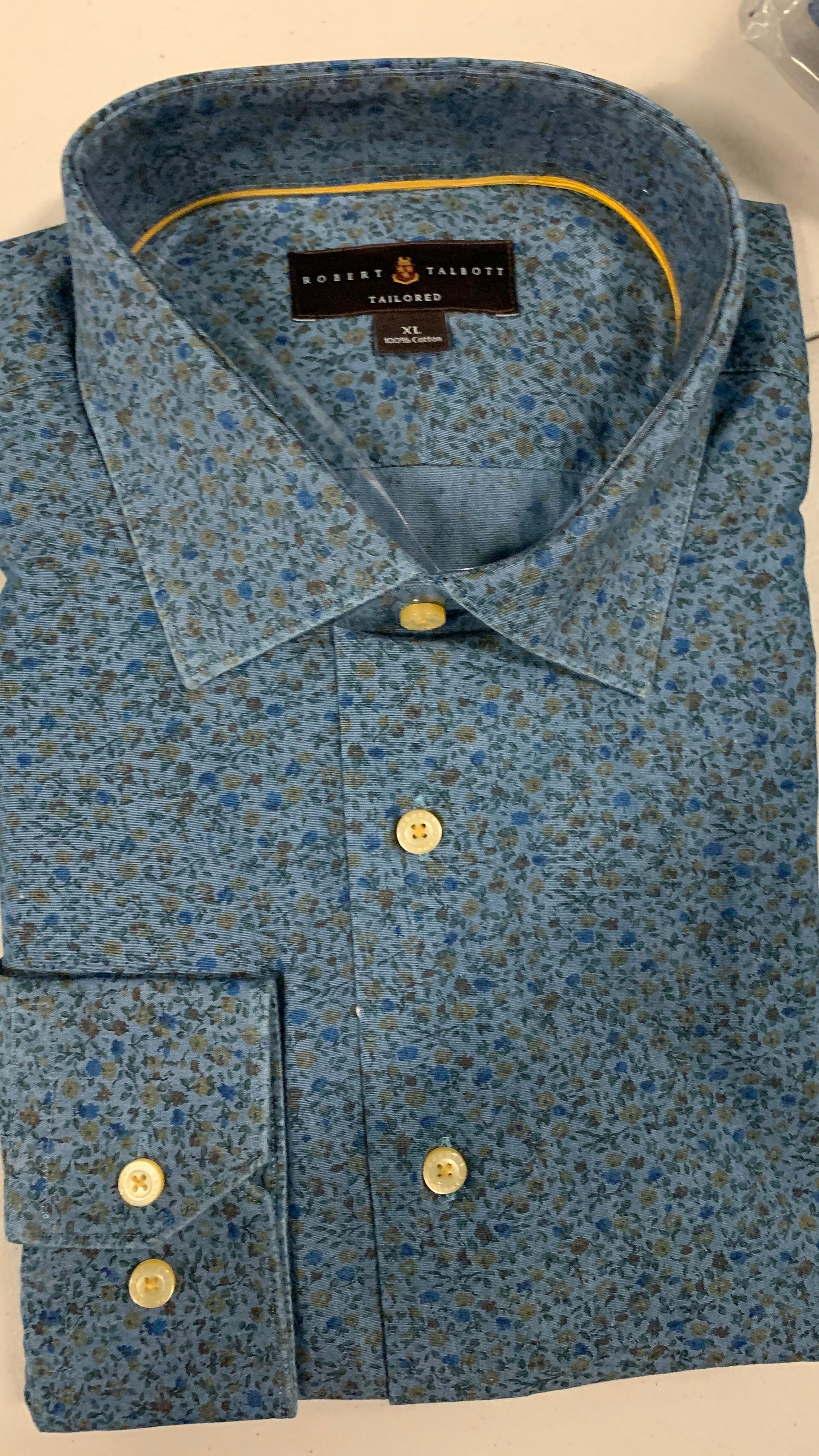 Robert Talbott- Print Sport Shirt