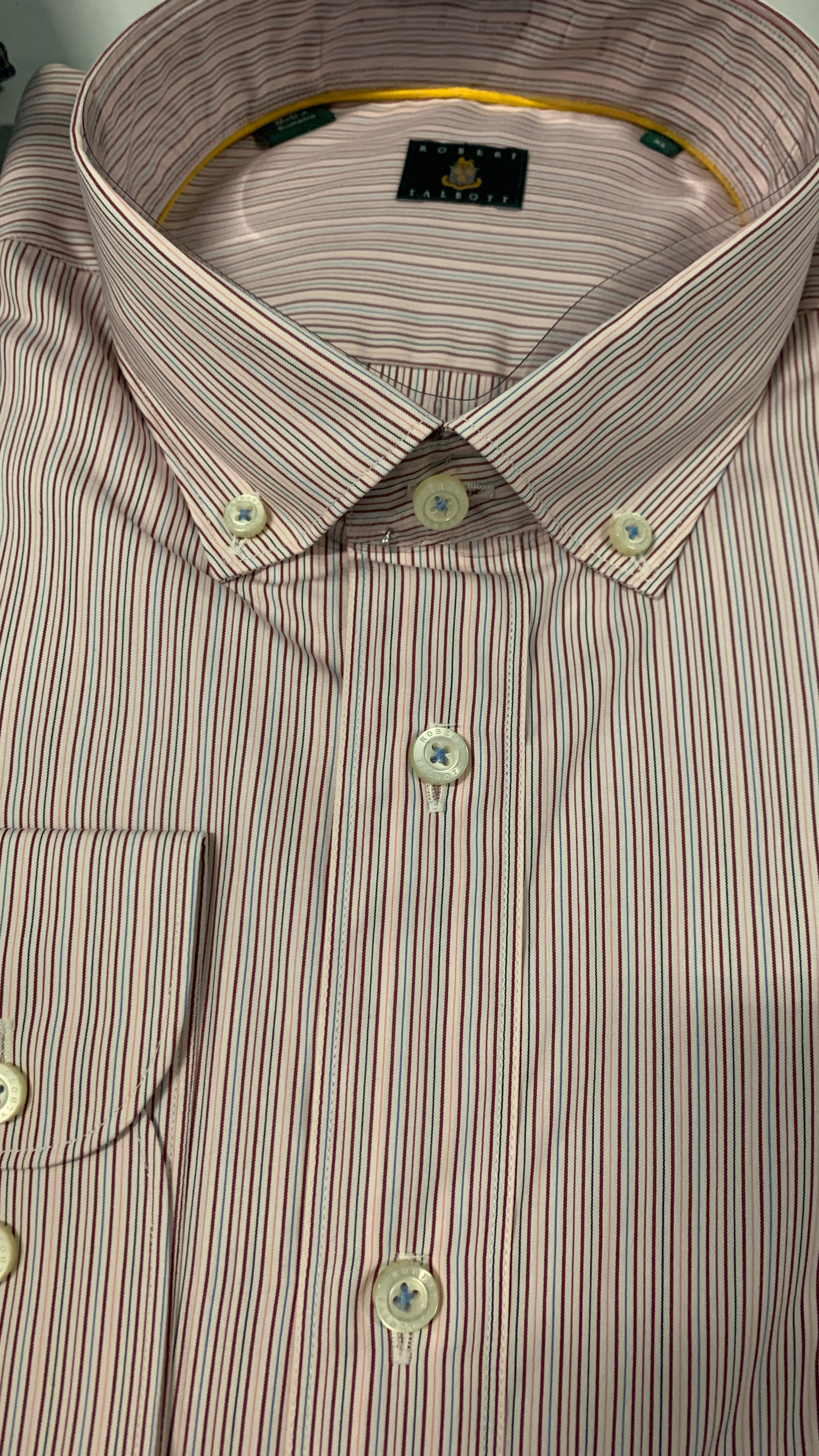 Robert Talbott- Vertical Striped Sport Shirt