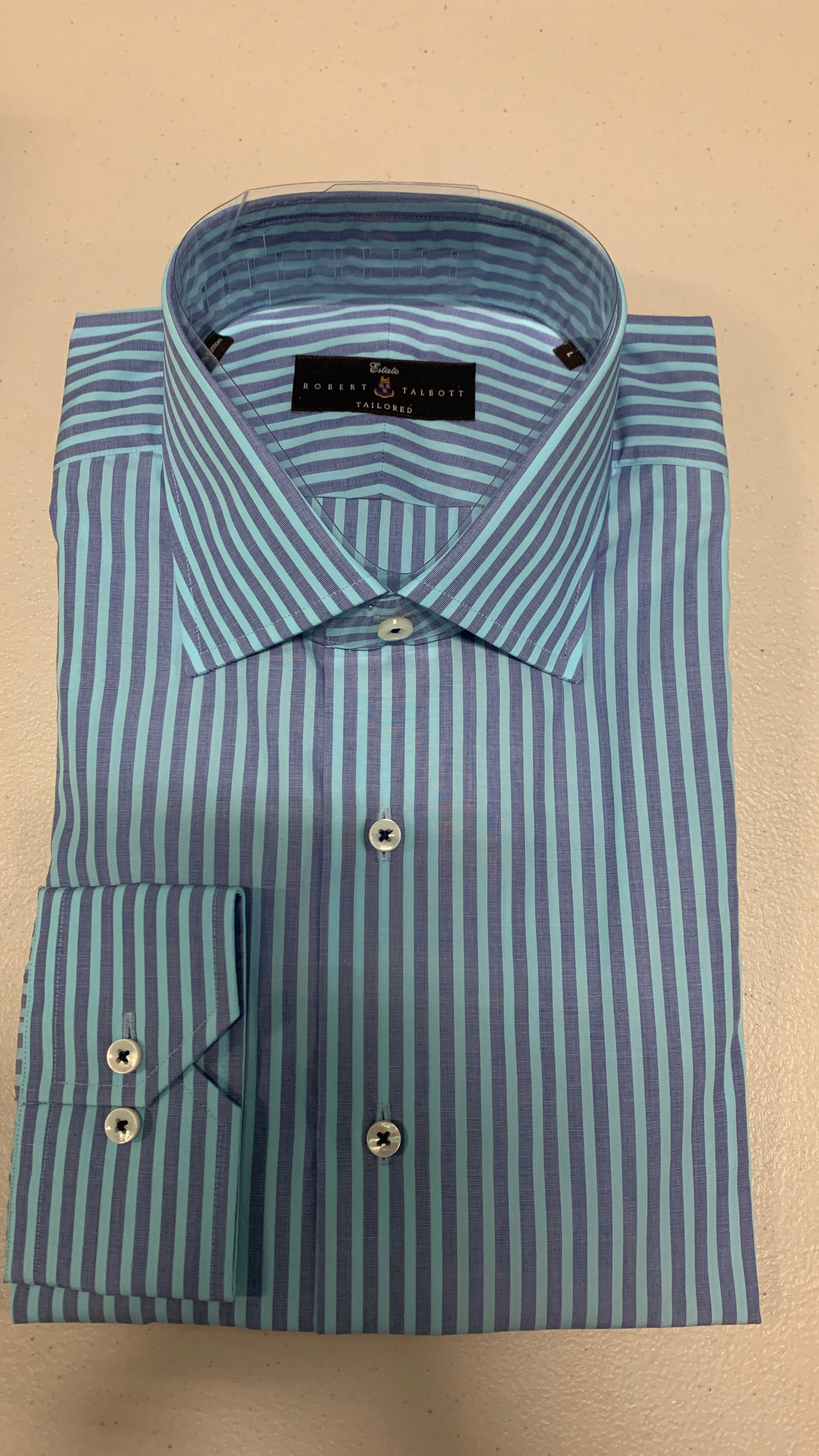 Robert Talbott- Striped Sport Shirt