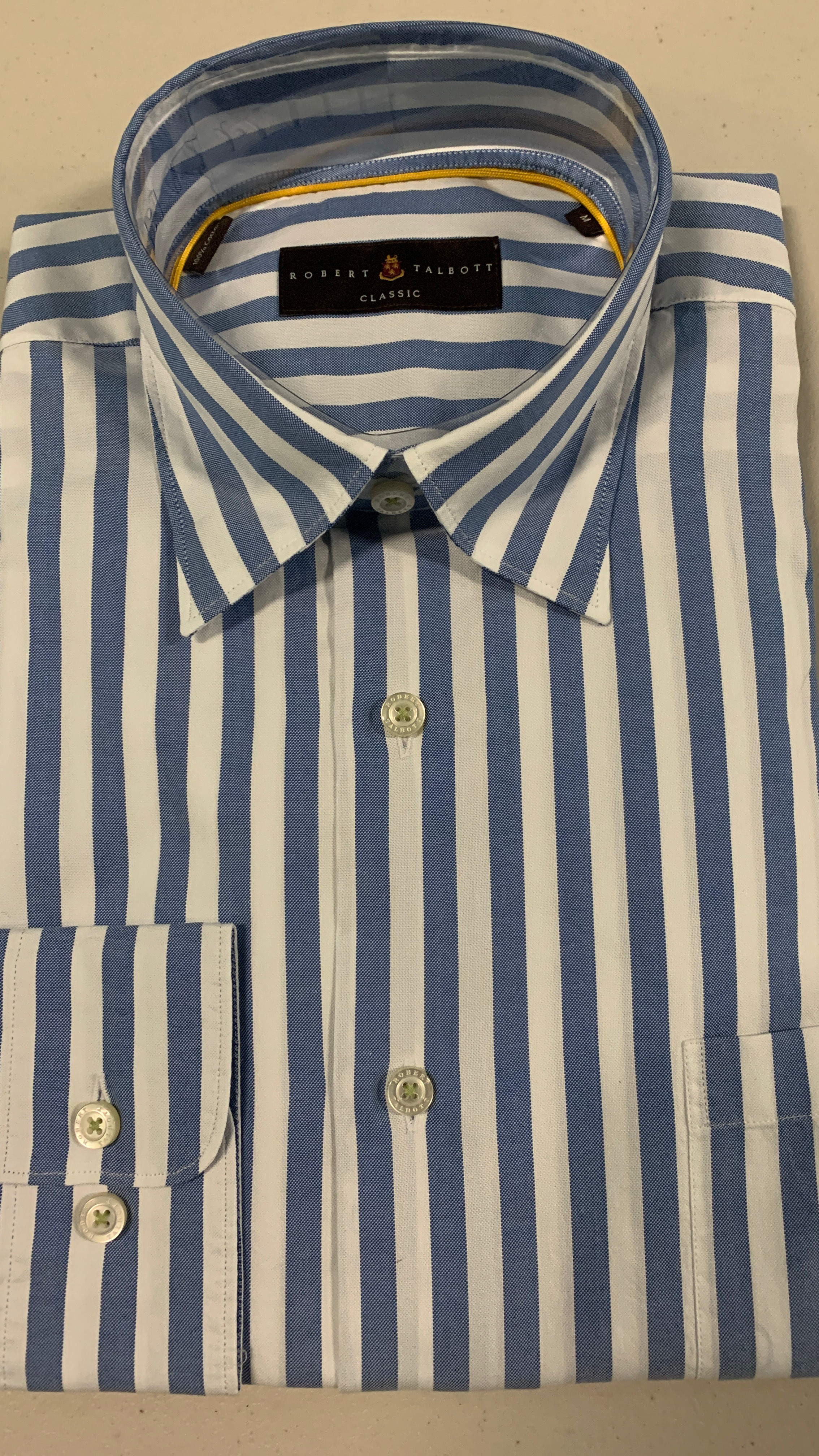 Robert Talbott- Vertical Stipe Sport Shirt