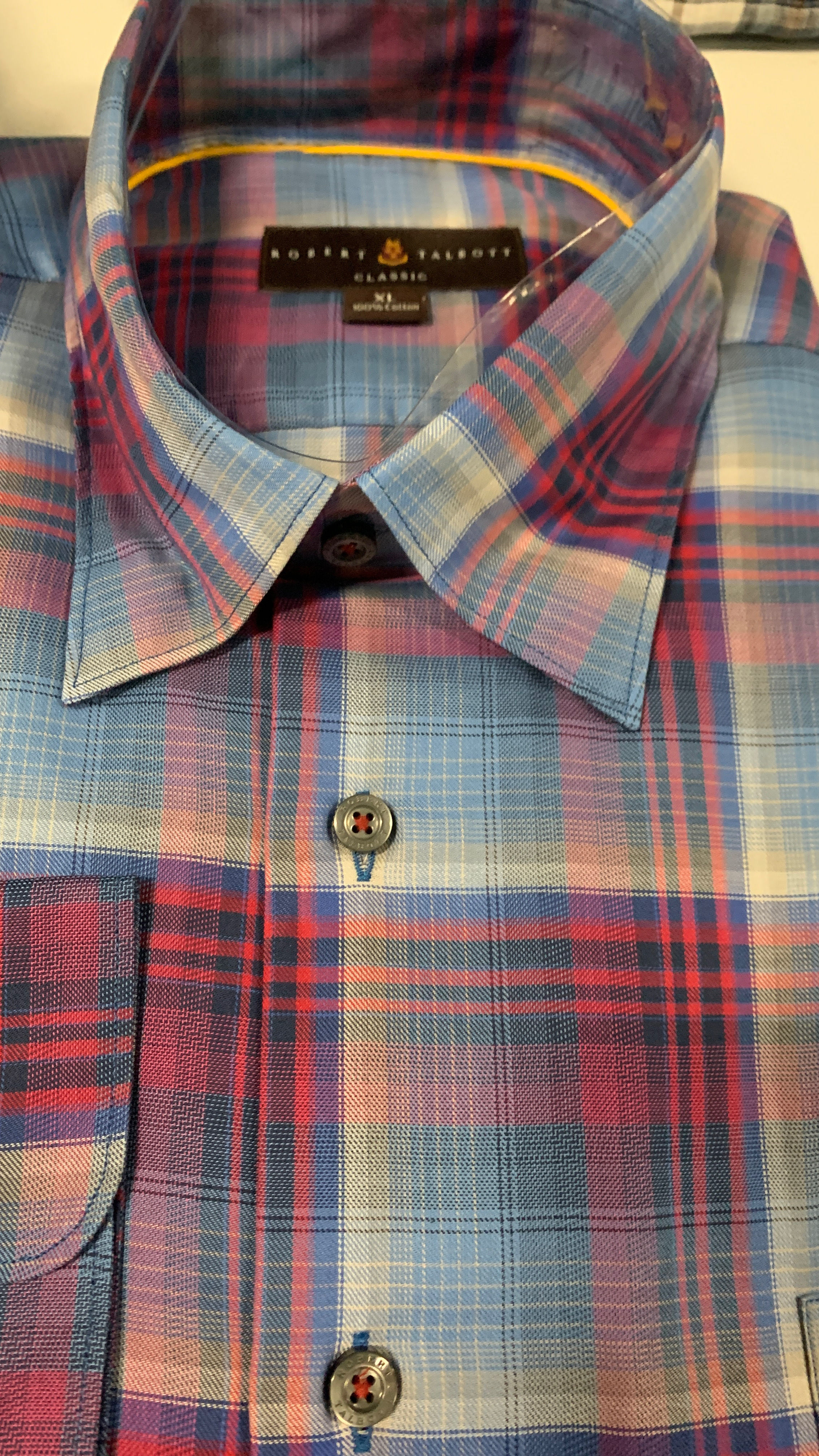 Robert Talbott- Plaid Sport Shirt