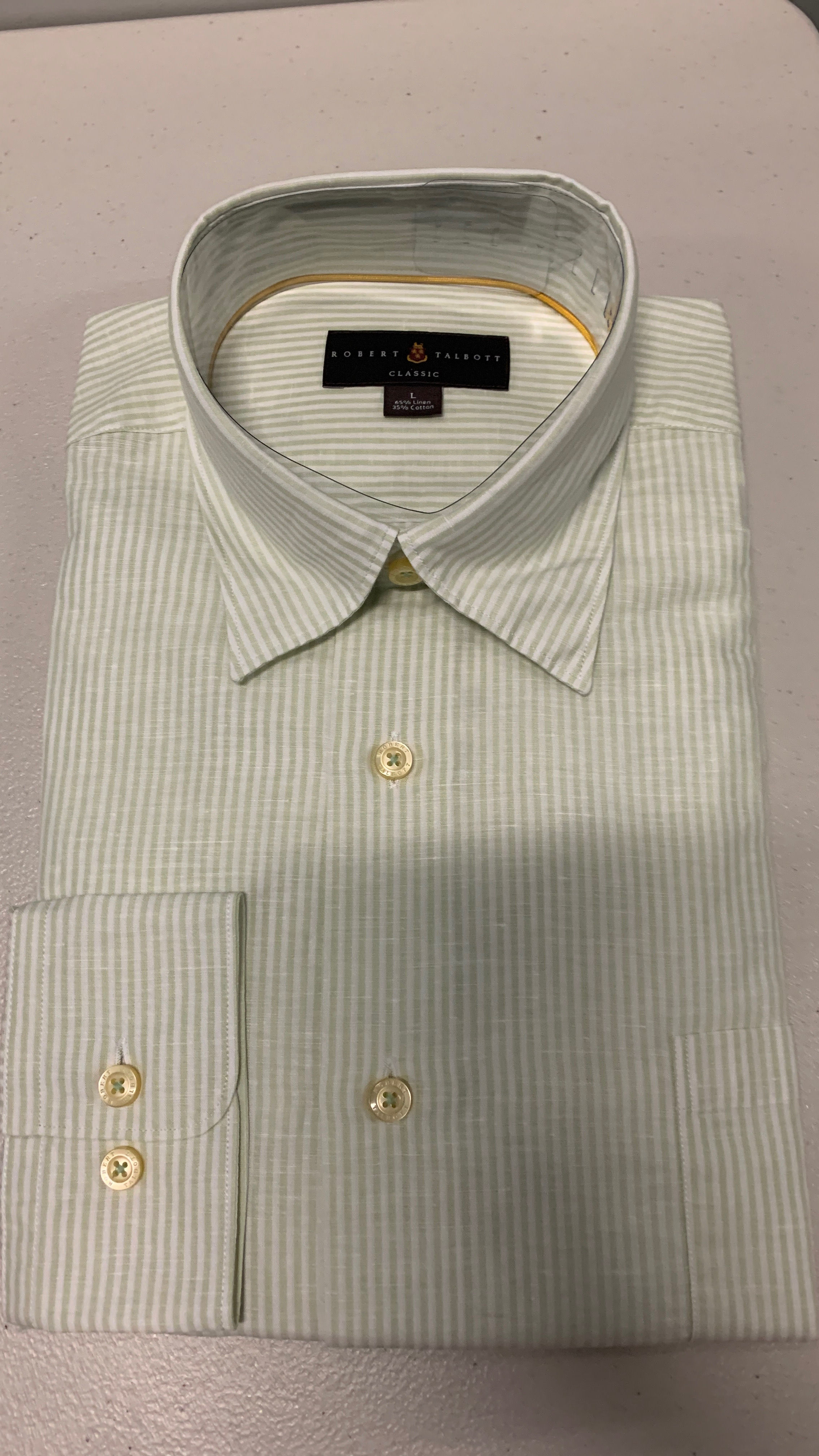 Robert Talbott- Striped Sport Shirt