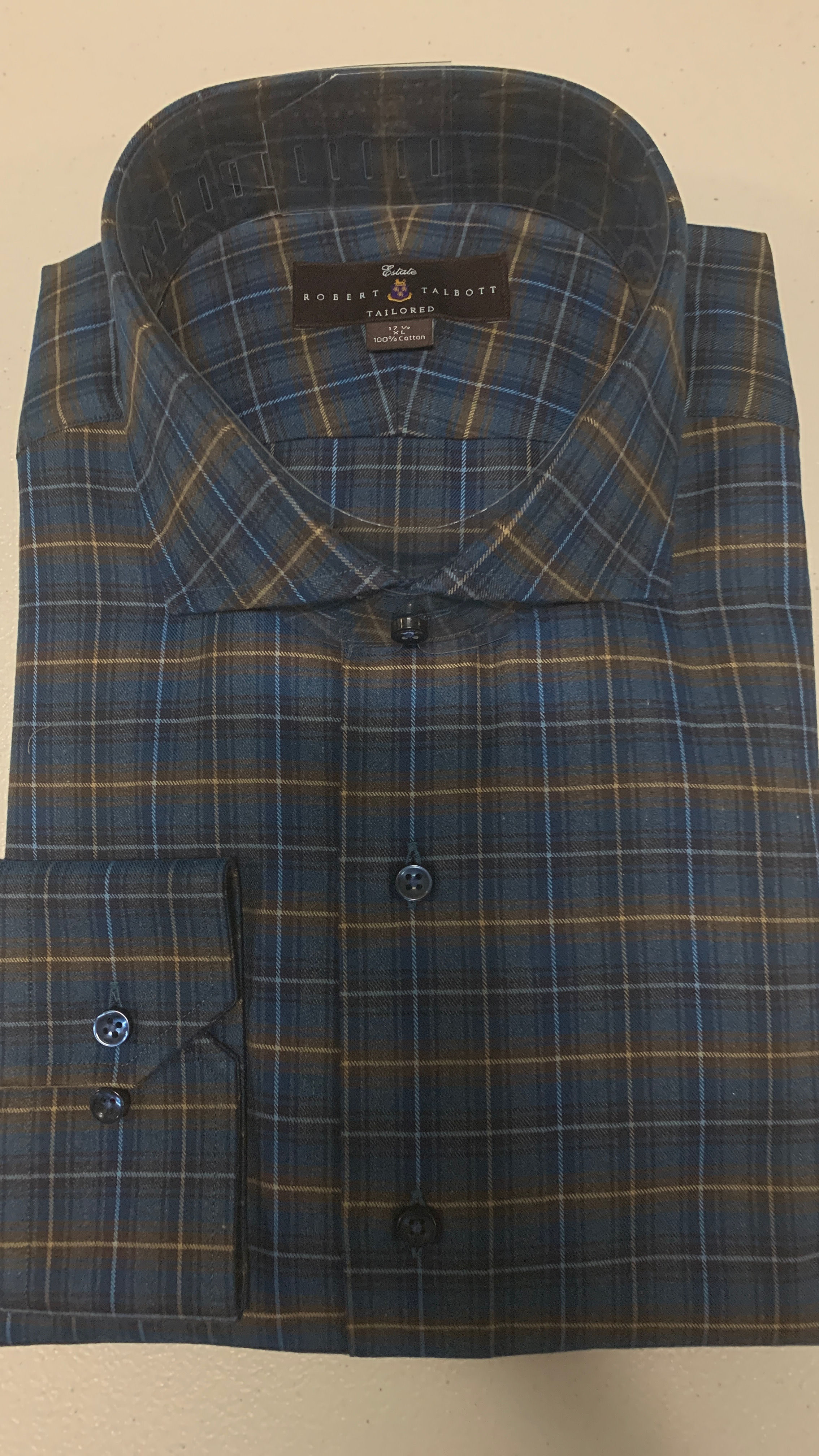 Robert Talbott- Checked Sport Shirt