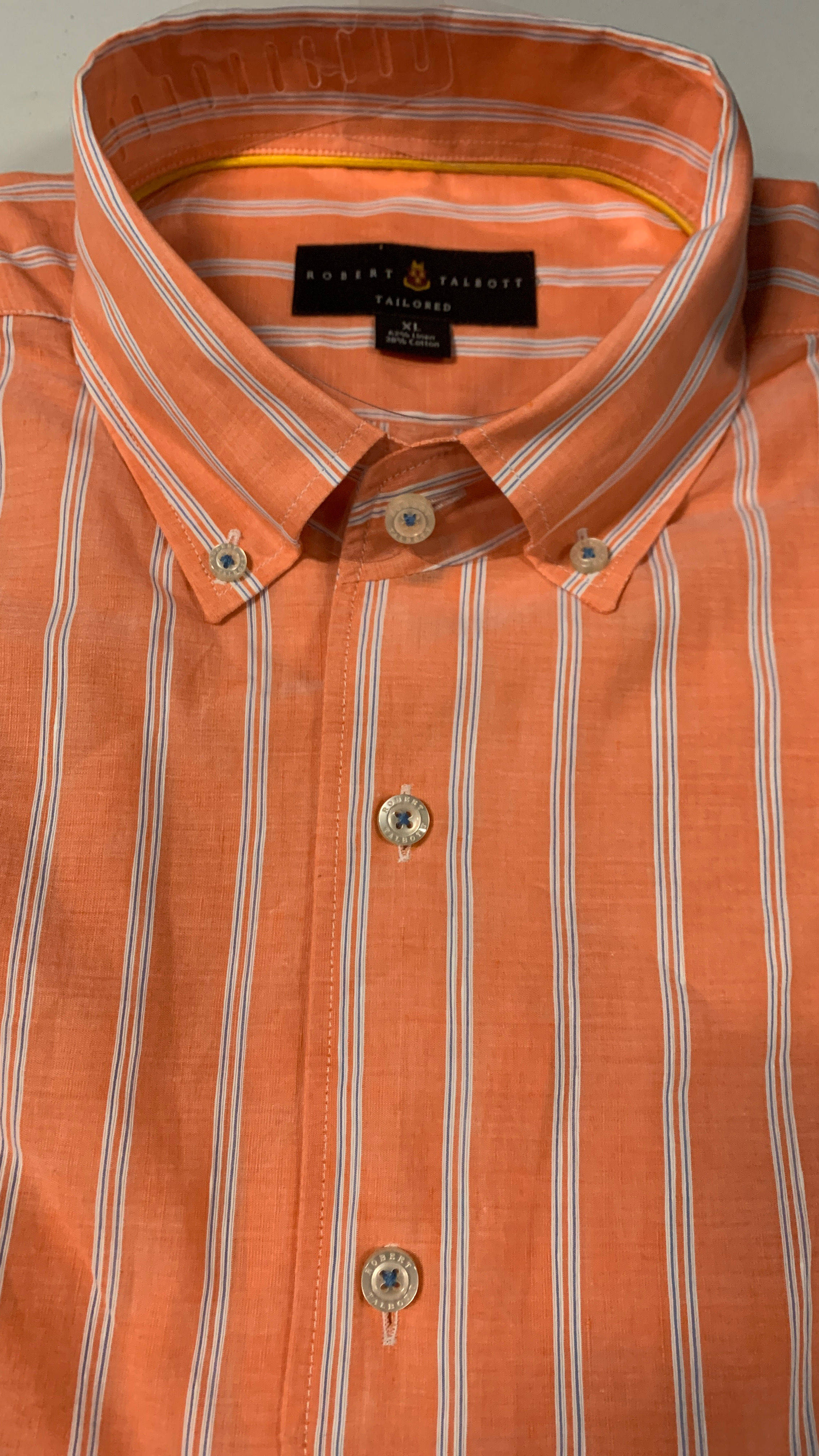 Robert Talbott- Vertical Striped Sport Shirt