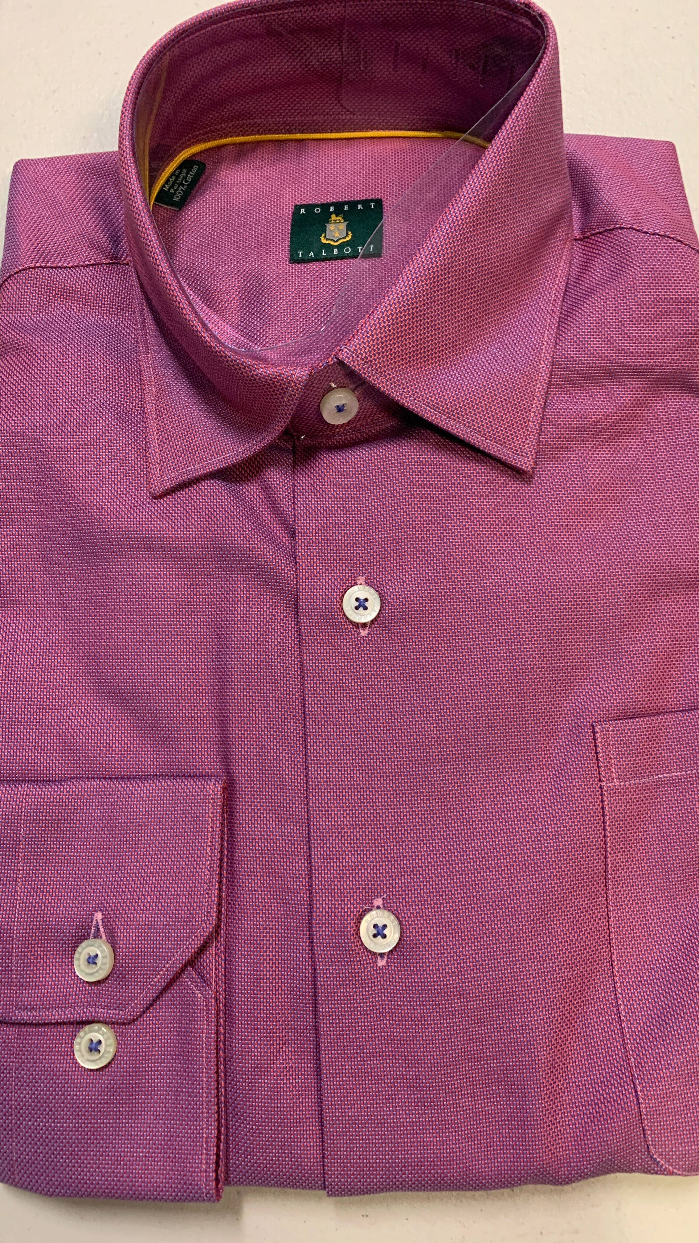Robert Talbott- Small Printed Sport Shirt