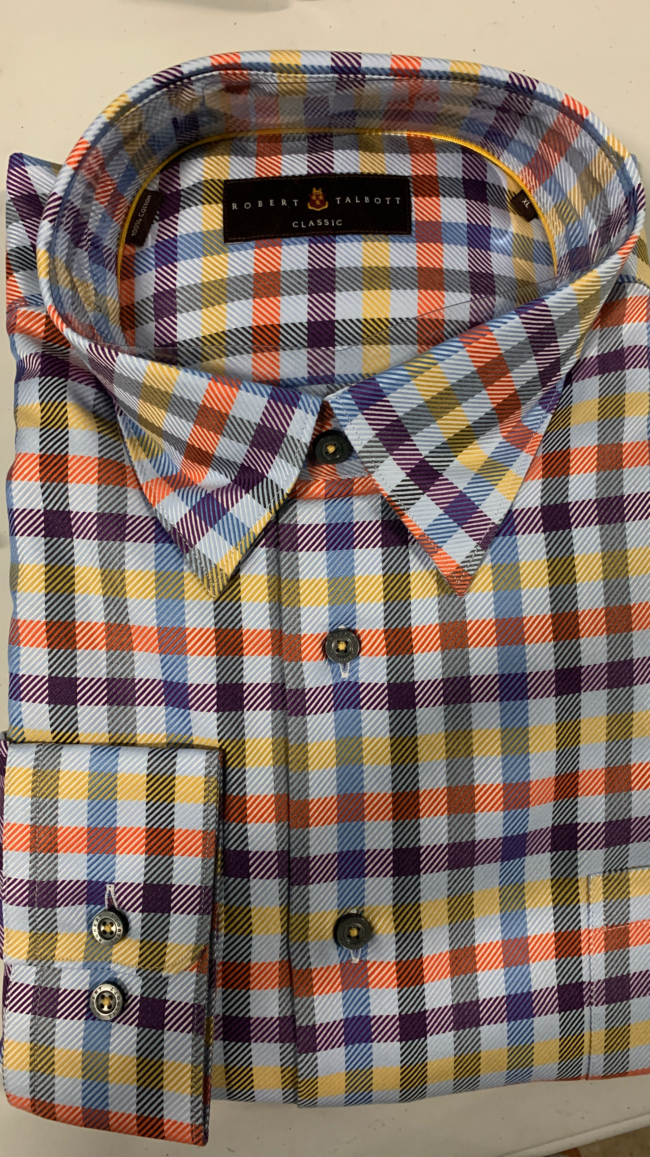 Robert Talbott- Checked Sport Shirt