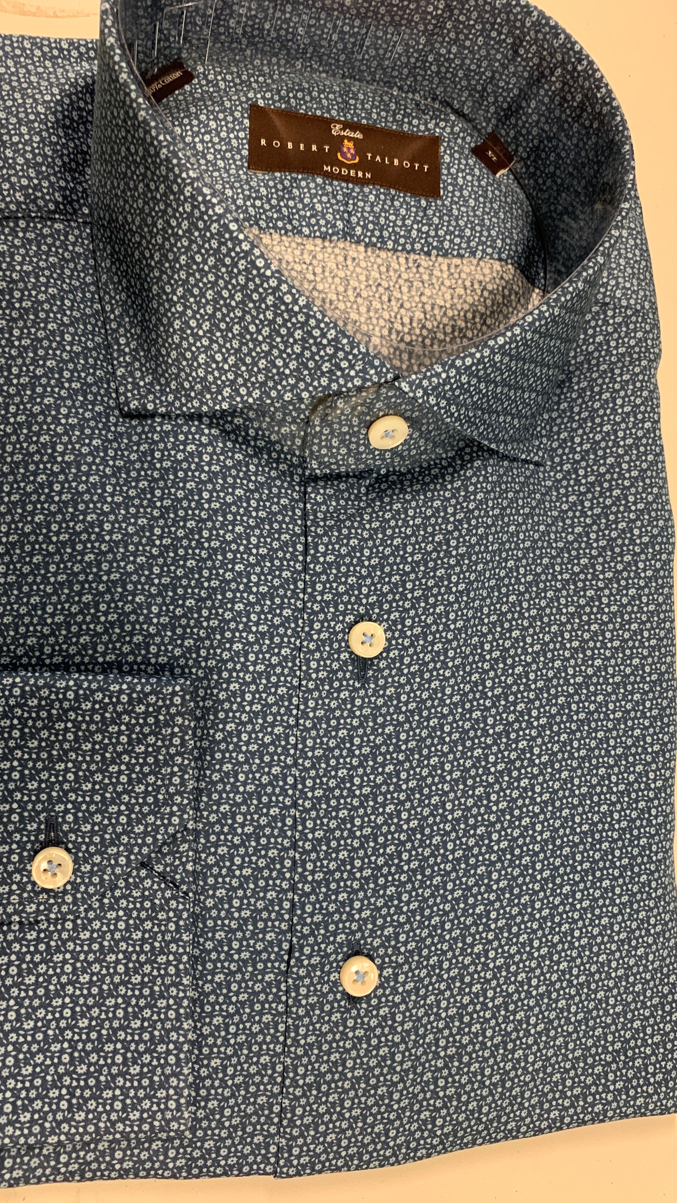 Robert Talbott- Print Sport Shirt