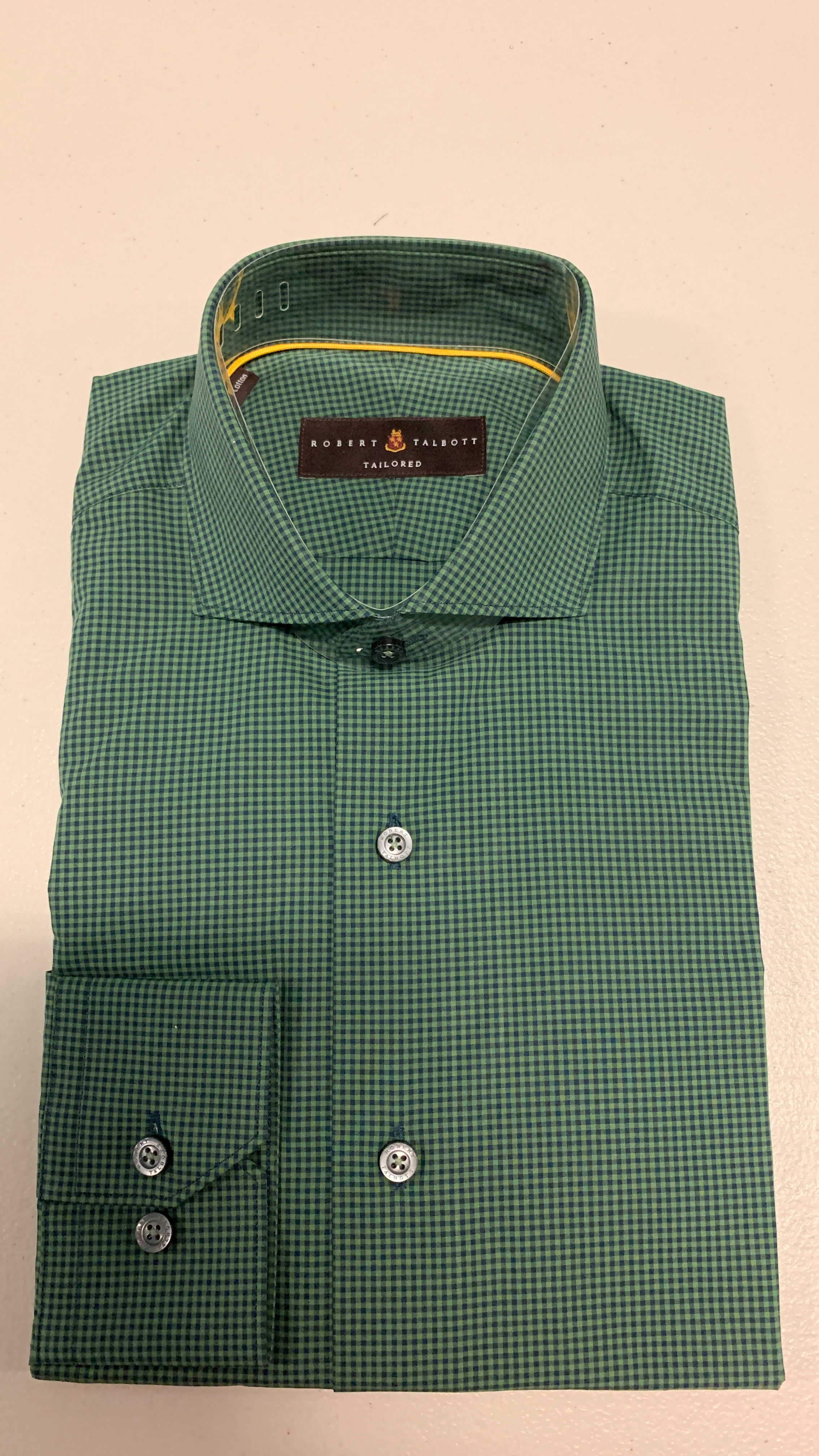 Robert Talbott- Plaid Sport Shirt
