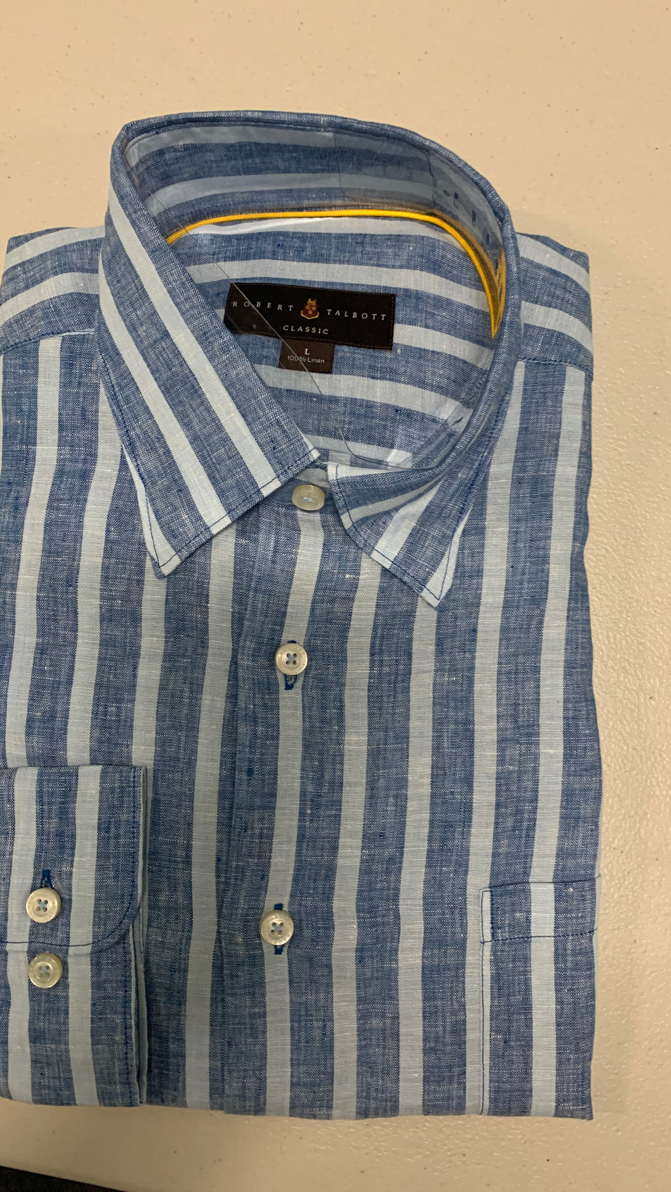 Robert Talbott- Striped Sport Shirt